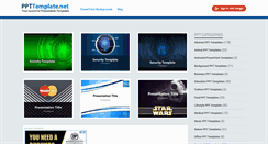 Desktop Screenshot of ppttemplate.net